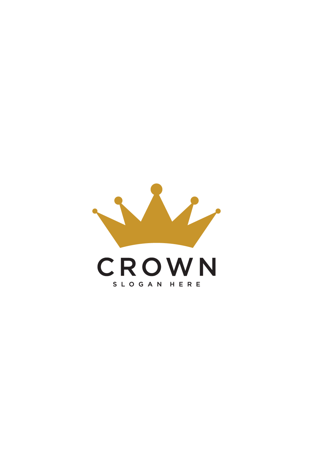 crown logo pinterest preview image.