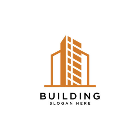 Buildings real estate logo design cover image.