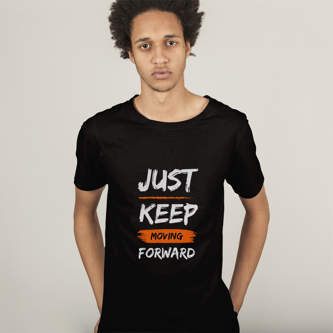 Just Keep Moving Forward Design SVG, PNG preview image.