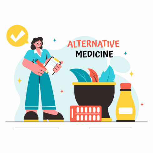 11 Alternative Medicine Illustration cover image.