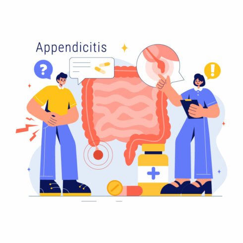 9 Appendicitis Inflammation Illustration cover image.