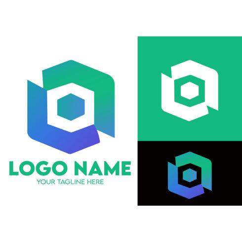 Modern Minimalist Tech Start-up Logo Design for Businesses With AI Chipset Sign, Professional Creative Artificial Intelligence Start-up Luxury Elegant Gradient Monogram Logo Design for Brands Companie cover image.