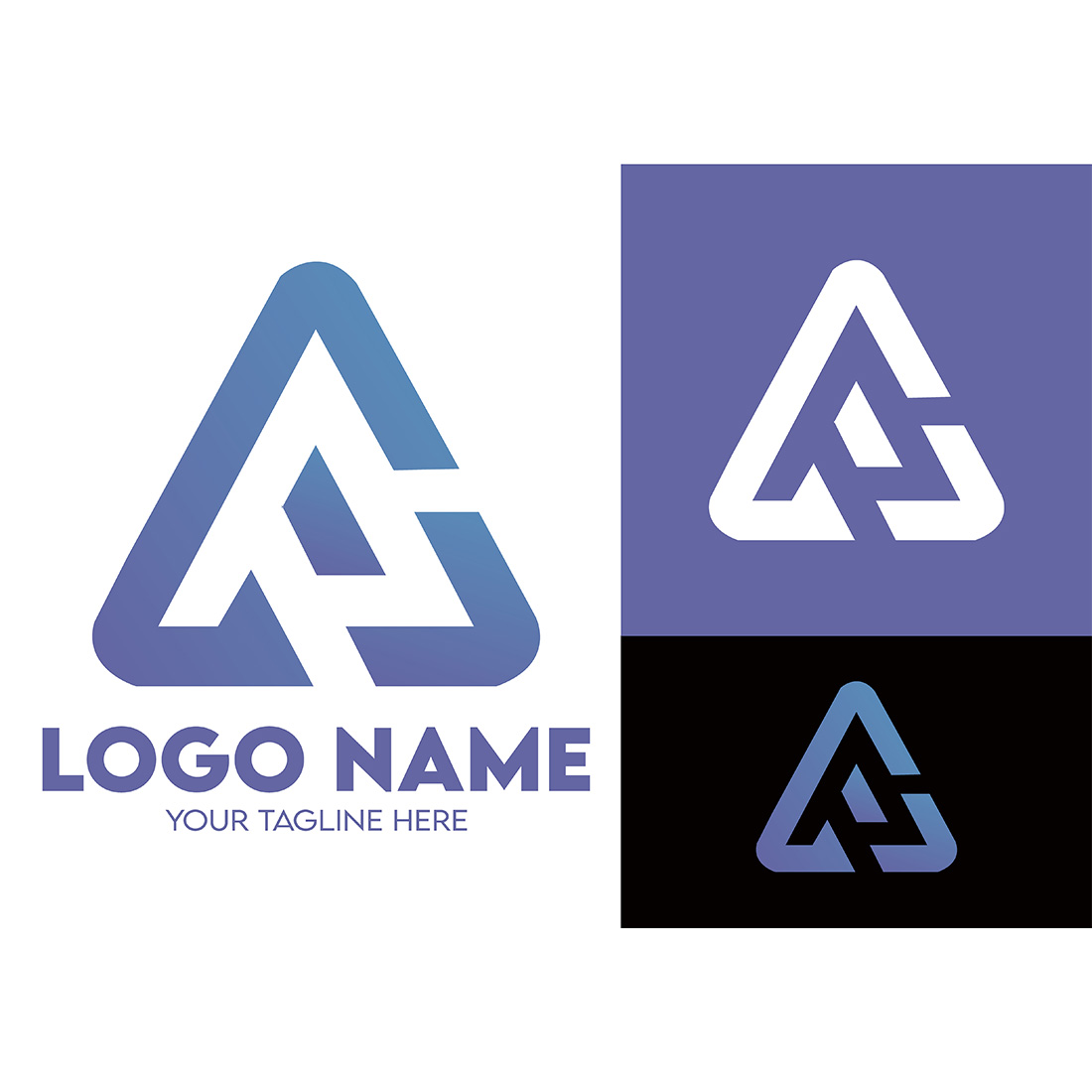 Modern Minimalist Tech Start-up Logo Design for Businesses With AI Chipset Sign, Professional Creative Artificial Intelligence Start-up Luxury Elegant Gradient Monogram Logo Design for Brands Companie cover image.