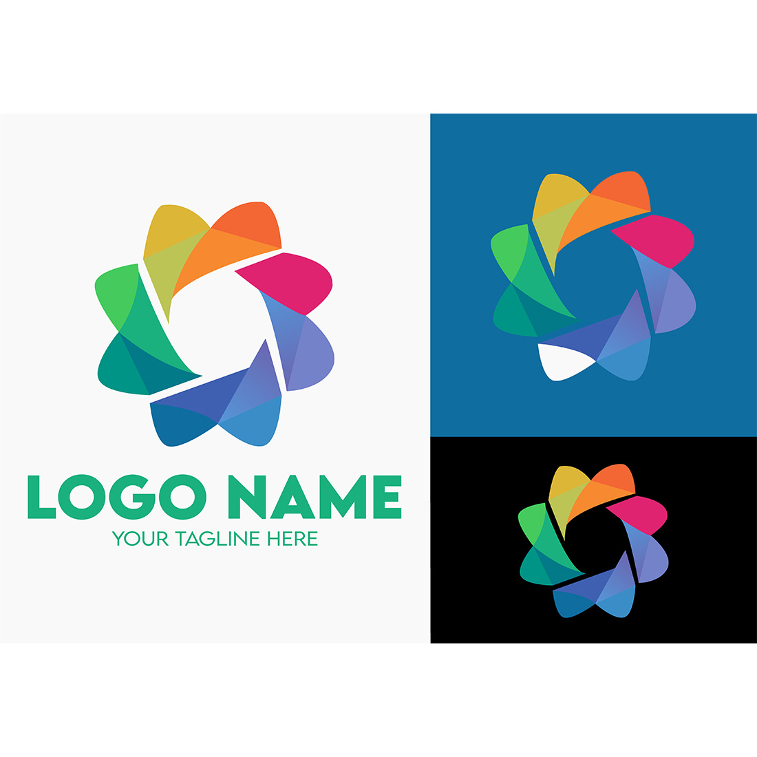 Modern Minimalist Tech Start-up Logo Design for Businesses With AI Chipset Sign, Professional Creative Artificial Intelligence Start-up Luxury Elegant Gradient Monogram Logo Design for Brands Companies cover image.