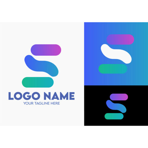 Modern Minimalist Tech Start-up Logo Design for Businesses With AI Chipset Sign, Professional Creative Artificial Intelligence Start-up Luxury Elegant Gradient Monogram Logo Design for Brands Companies cover image.