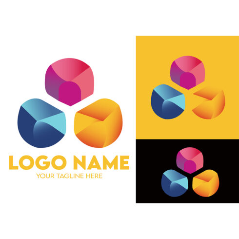 Modern Minimalist Tech Start-up Logo Design for Businesses With AI Chipset Sign, Professional Creative Artificial Intelligence Start-up Luxury Elegant Gradient Monogram Logo Design for Brands Companies cover image.