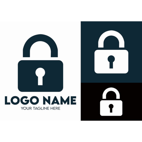 Modern Minimalist Security Company Start-up Logo Design for Businesses With Shield Lock Sign, Professional Creative Monogram For Security Start-up Colorful Gradient Logo Design for Brands Companies cover image.