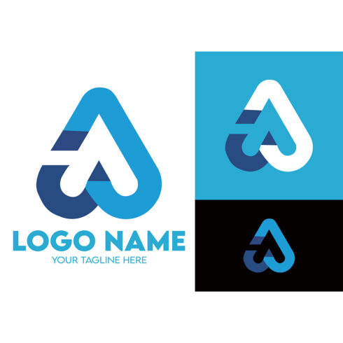 Modern Minimalist Tech Start-up Logo Design for Businesses With AI Chipset Sign, Professional Creative Artificial Intelligence Start-up Luxury Elegant Gradient Monogram Logo Design for Brands Companies cover image.