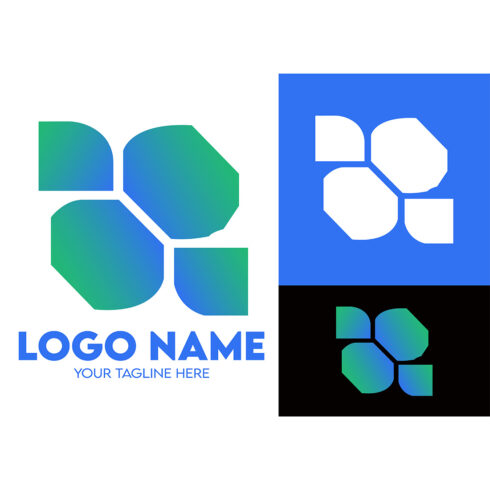 Modern Minimalist Tech Start-up Logo Design for Businesses With AI Chipset Sign, Professional Creative Artificial Intelligence Start-up Luxury Elegant Gradient Monogram Logo Design for Brands Companie cover image.