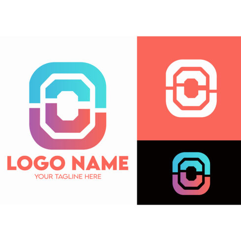 Modern Minimalist Tech Start-up Logo Design for Businesses With AI Chipset Sign, Professional Creative Artificial Intelligence Start-up Luxury Elegant Gradient Monogram Logo Design for Brands Companies cover image.