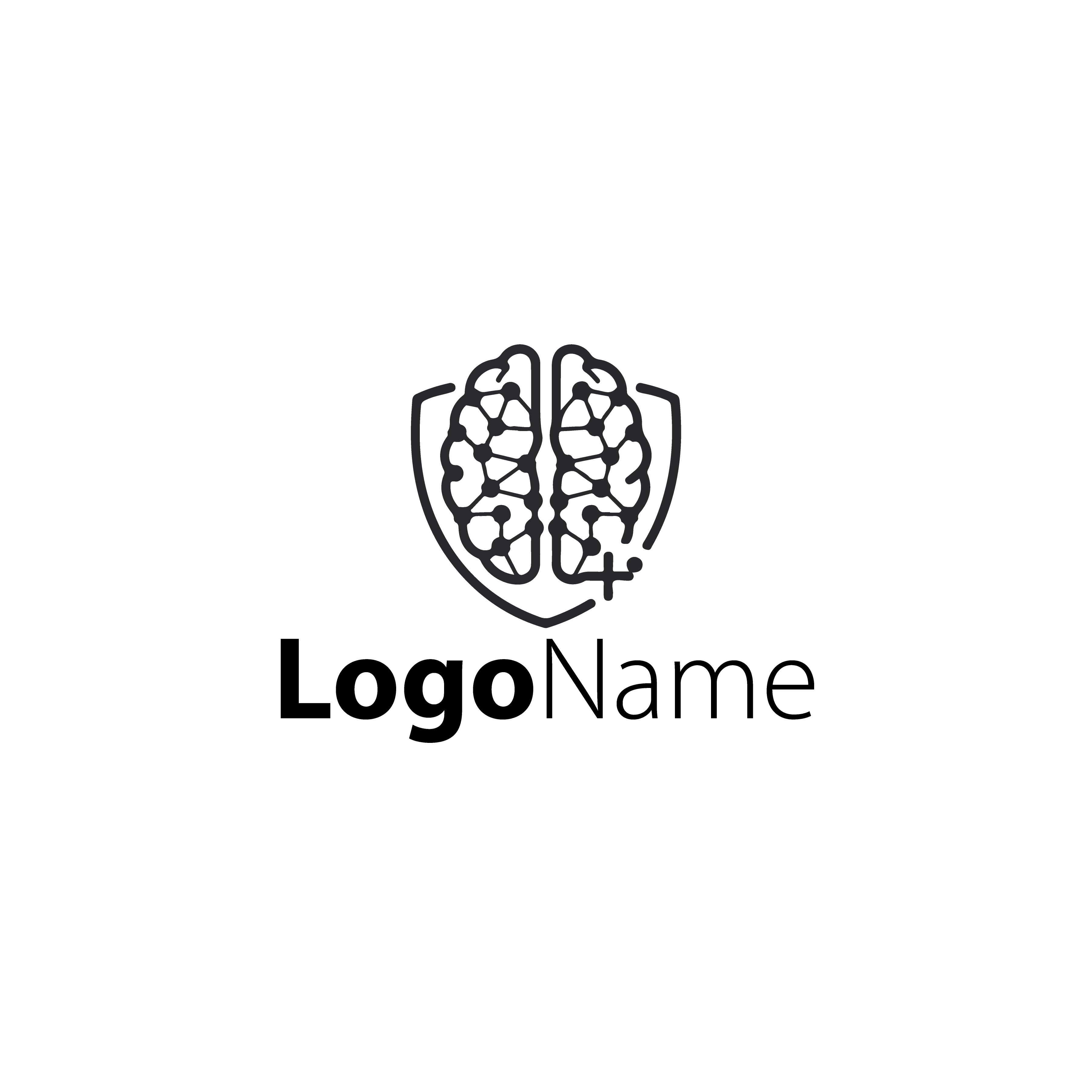 brain logo in white 263