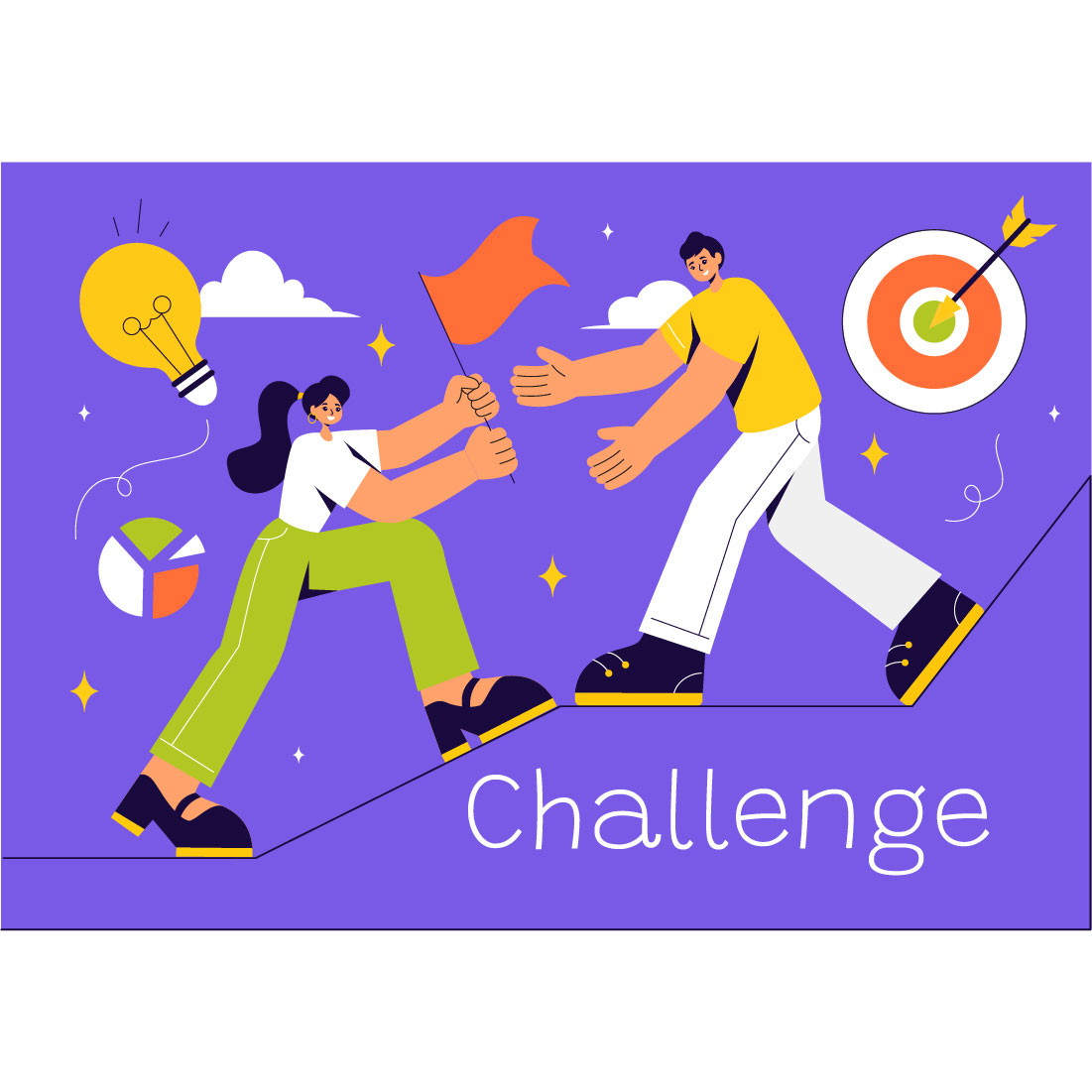 9 Challenge and Overcoming Obstacle Illustration cover image.