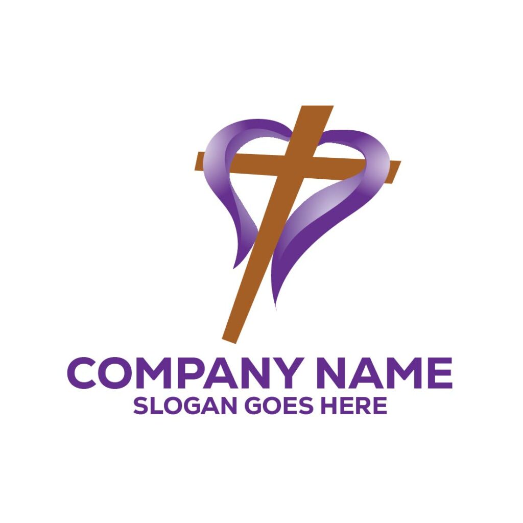 Church Logo or Icon Design Vector Image Template - MasterBundles