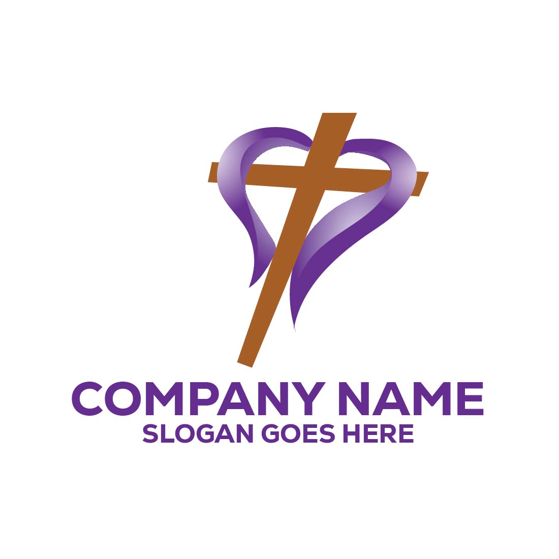 Church Logo or Icon Design Vector Image Template cover image.