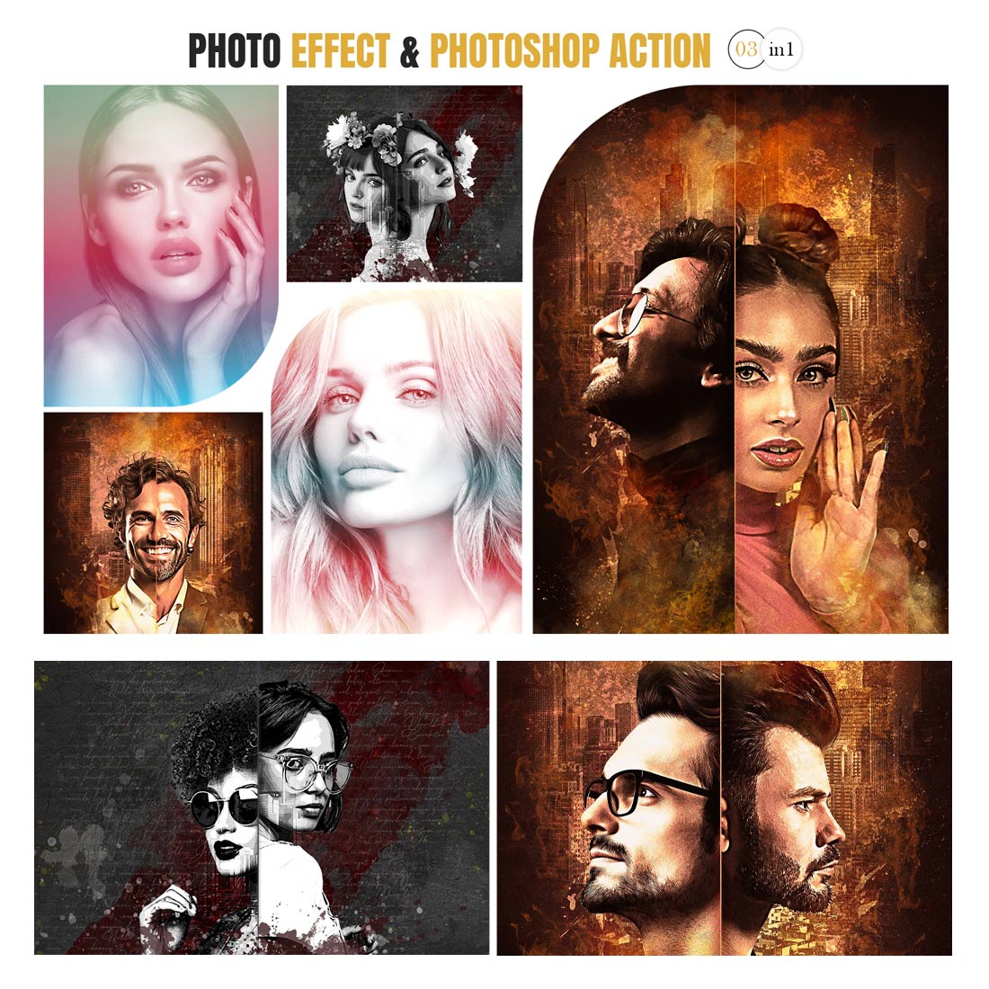 Photoshop Photo Effect & Action cover image.