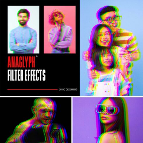 Anaglyph Photo Filter Effect cover image.