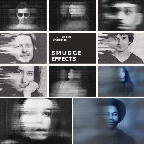 Smudge Photocopy Scan Photo Effect cover image.