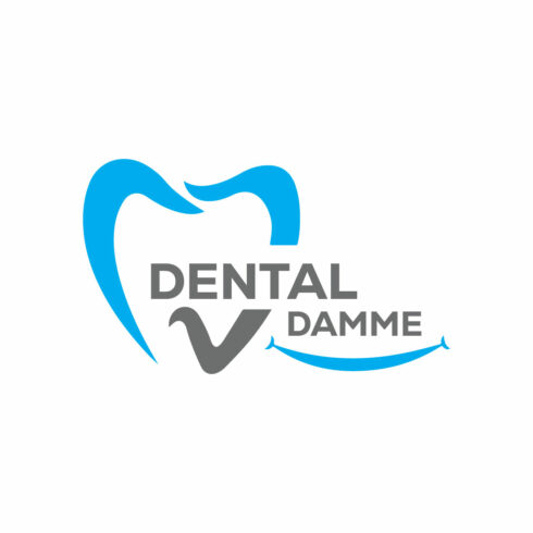 Dental Clinic Logo or Icon Design Vector Image Template cover image.