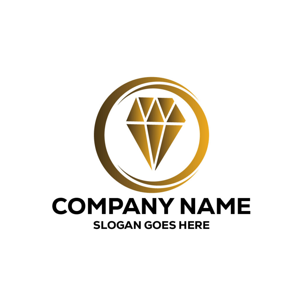 Diamond Logo or Icon Design Vector Image Template - MasterBundles