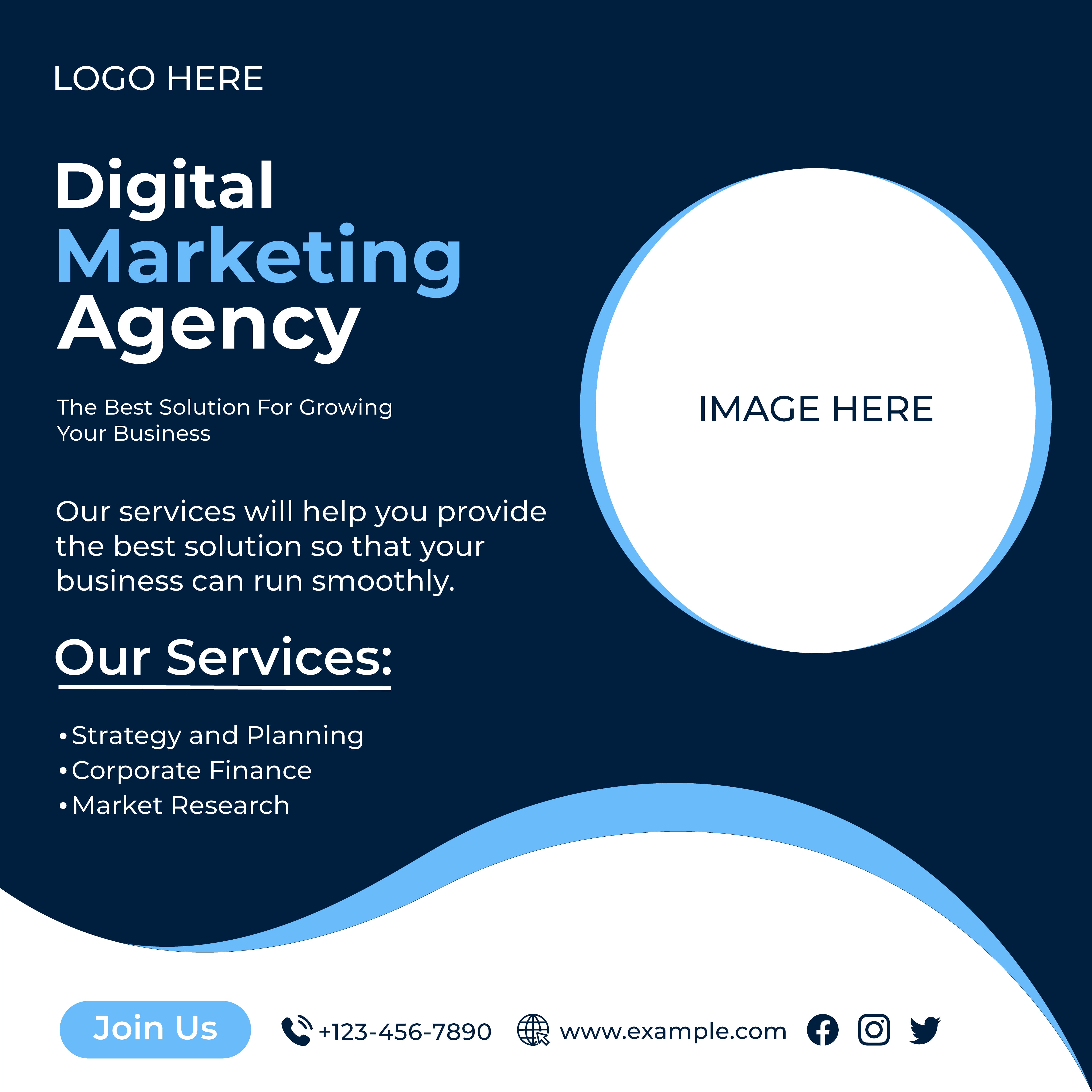 digital marketing agency social media post design 137