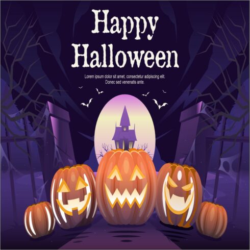 Spooky Halloween Night | Halloween Night | Happy Halloween cover image.