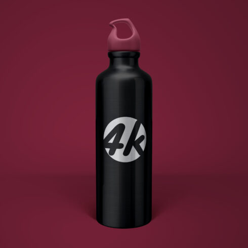 Aluminum Water Bottle Mockup Set cover image.