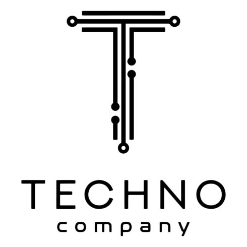 T Tech Logo – Modern and Minimalist Technology Logo Design cover image.