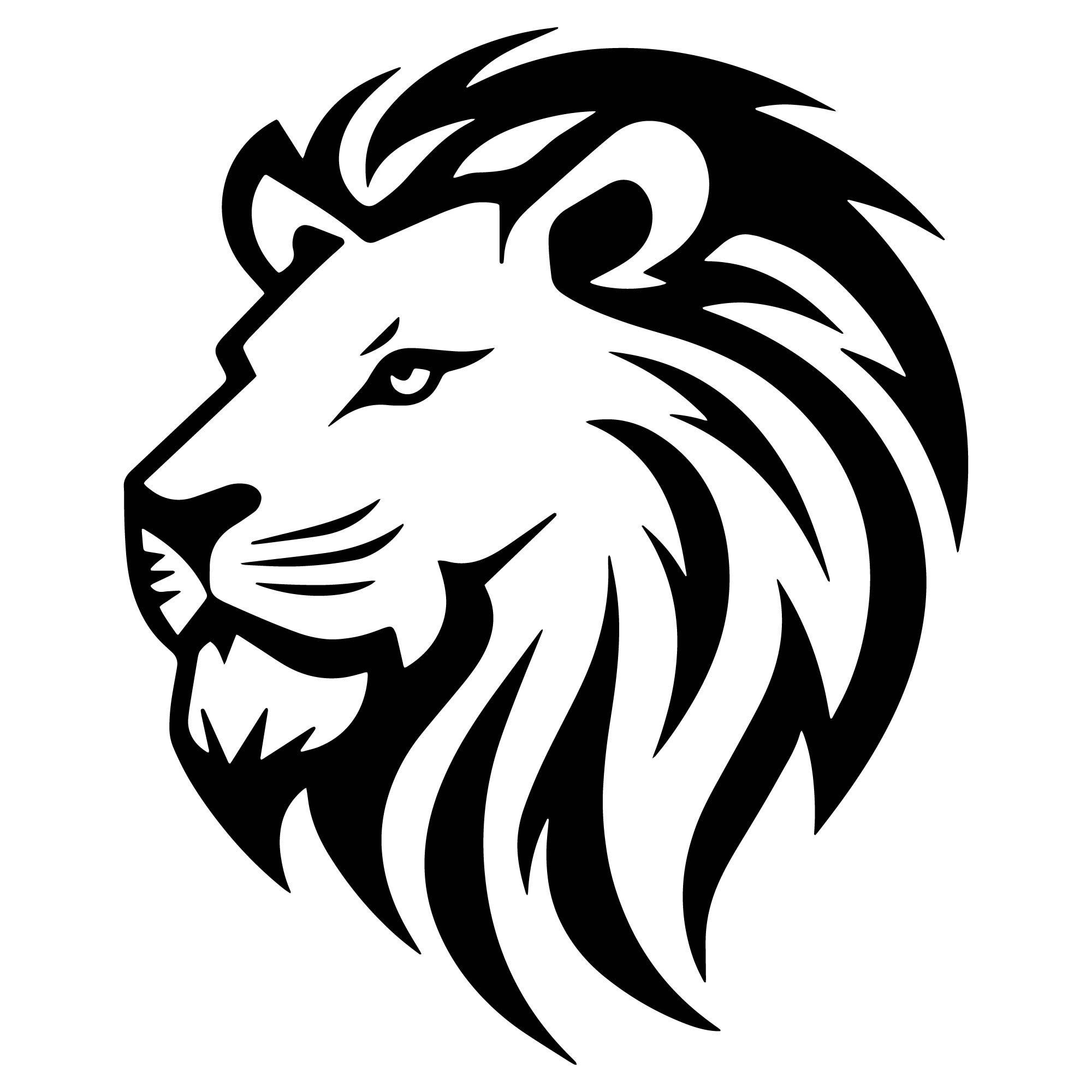 A bold and majestic Lion Head Logo cover image.