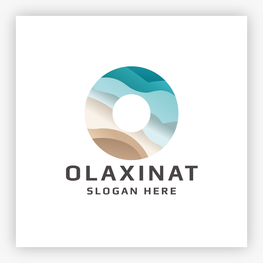 Olaxinat Letter O Logo preview image.