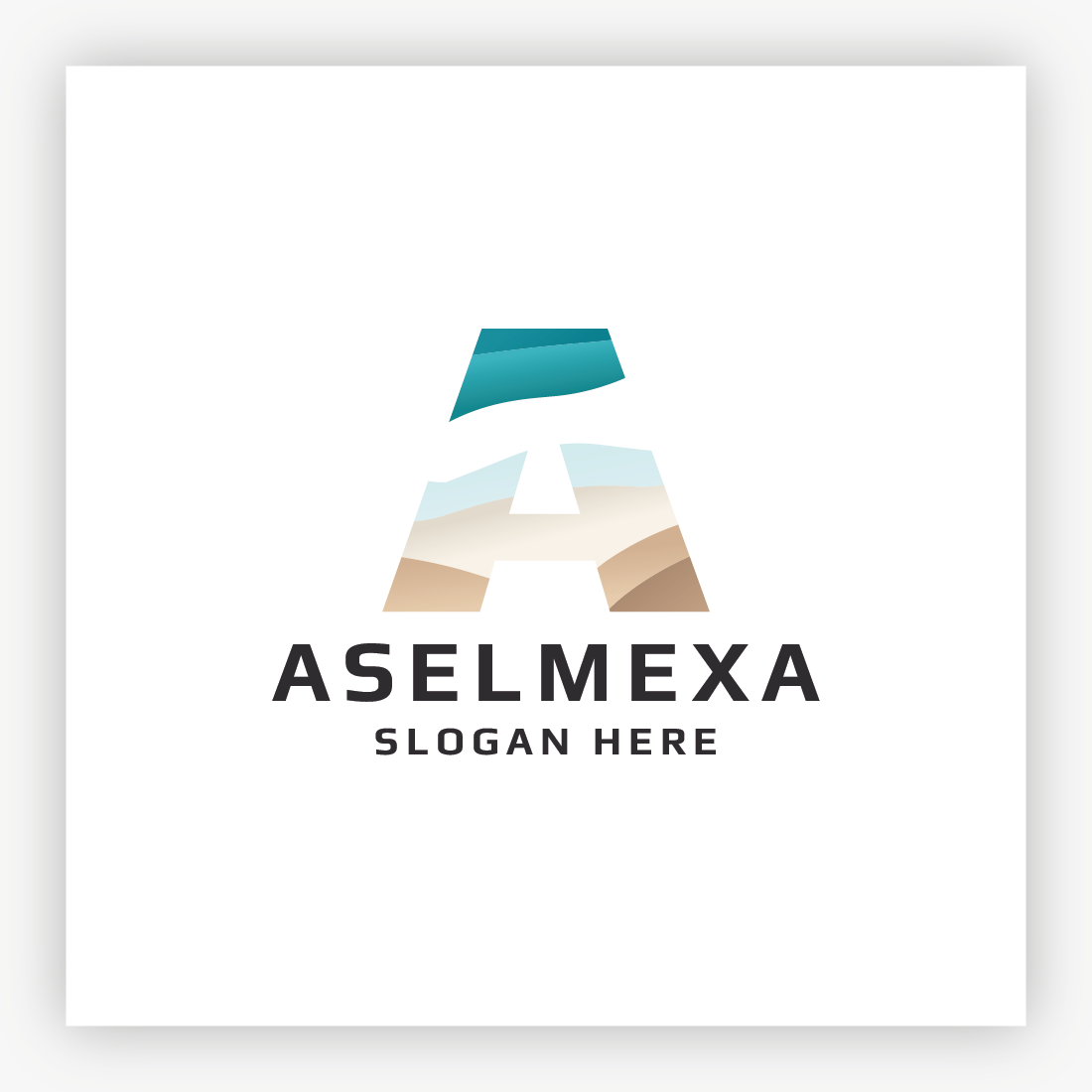 Aselmexa Letter A Logo preview image.