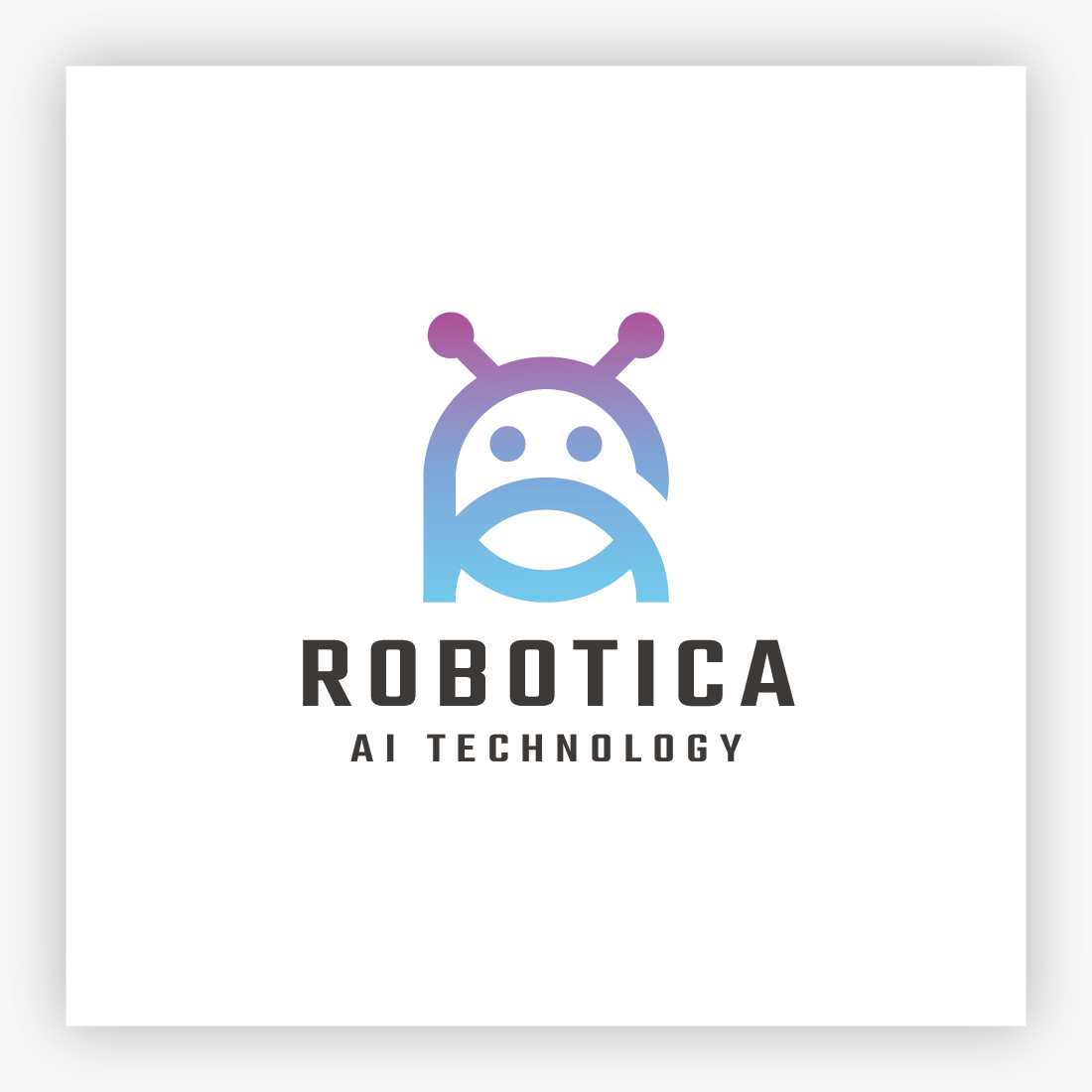 Robotica Letter R Logo cover image.