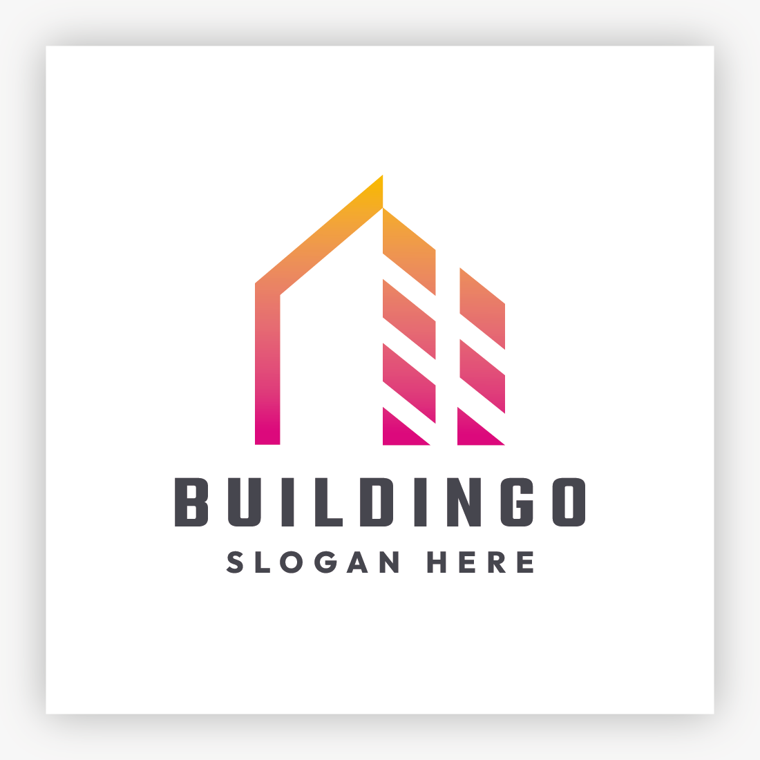 Home Building Construct Logo cover image.