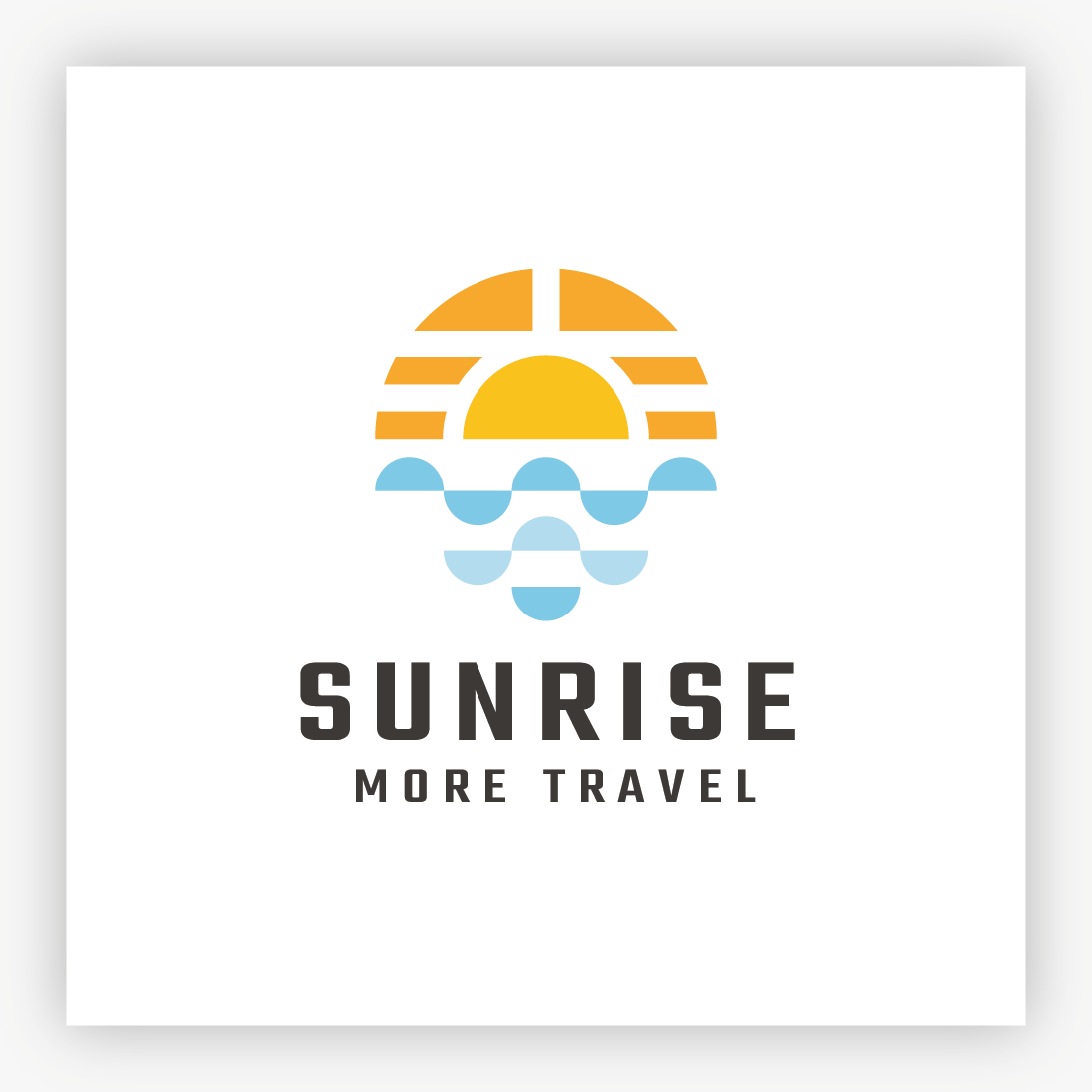 Sunrise More Travel Logo preview image.