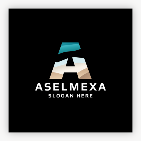 Aselmexa Letter A Logo cover image.