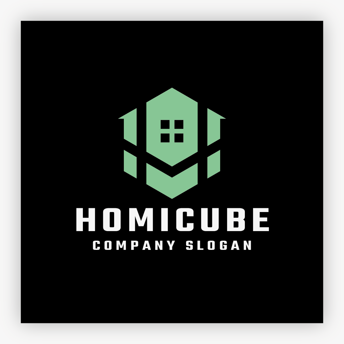 Home Cube Real Estate Logo cover image.