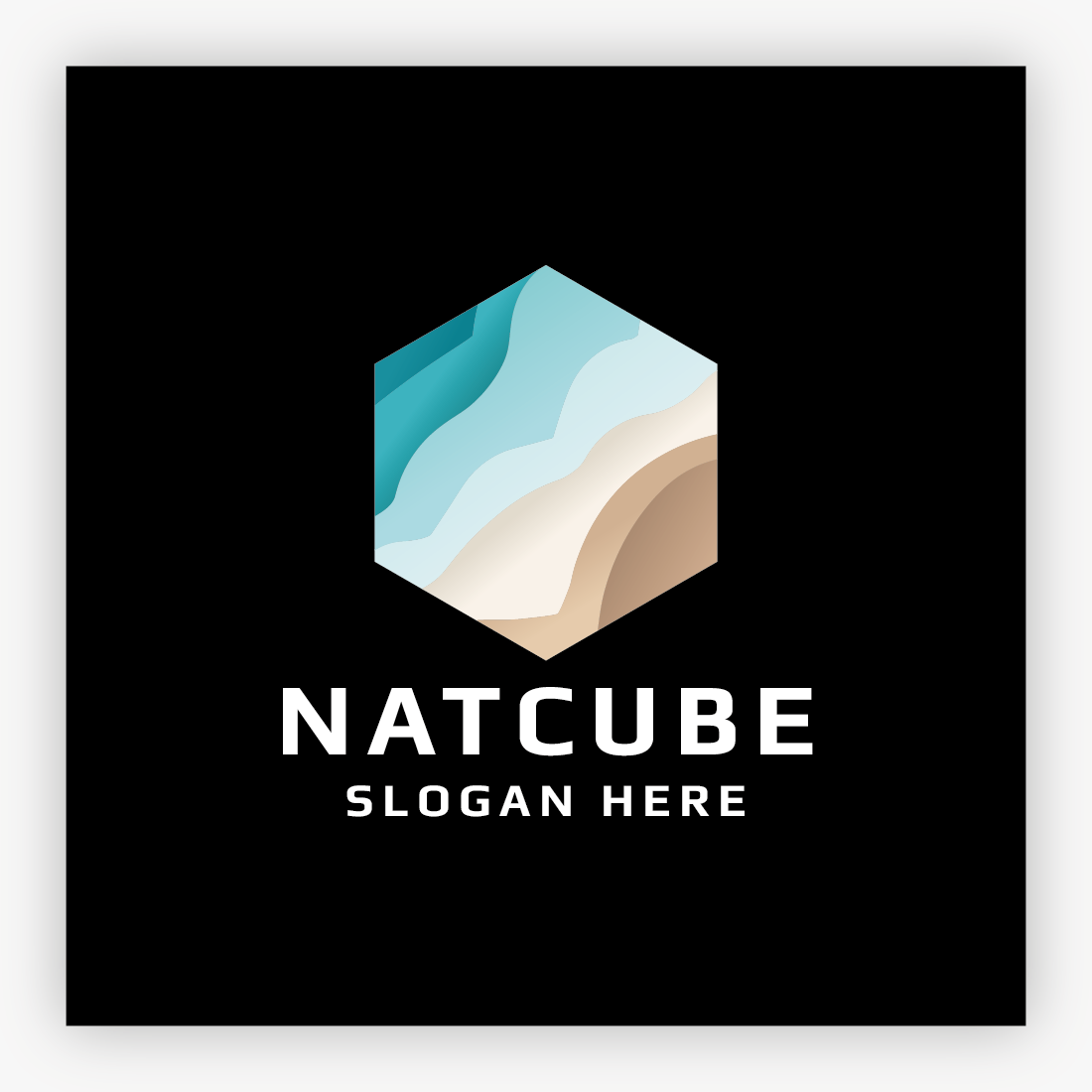 Nature Eco Cube Logo cover image.