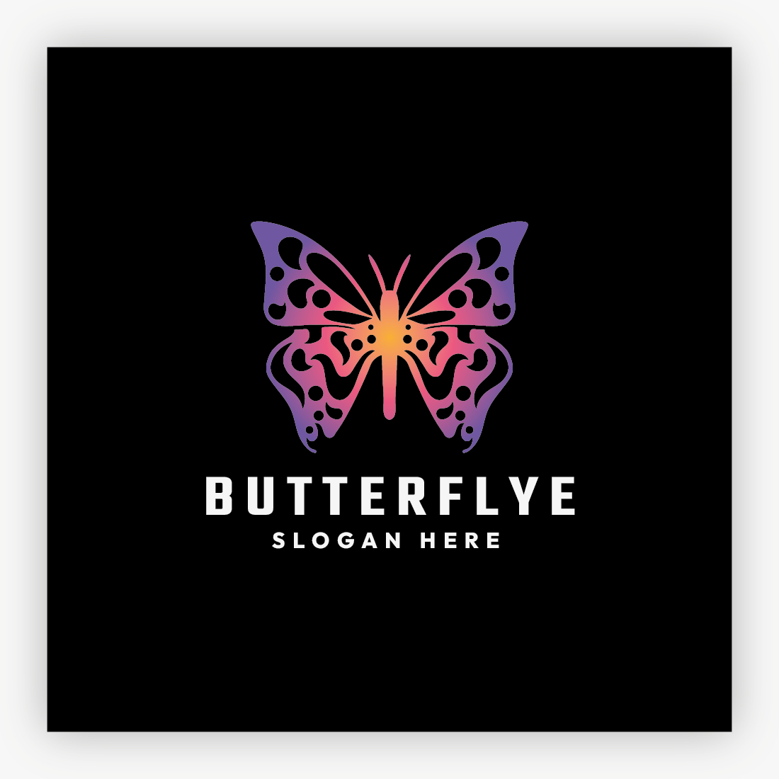 Butterflye Expansion Animal Logo preview image.