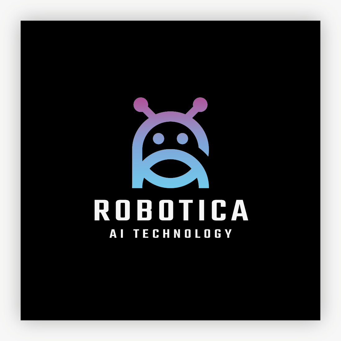 Robotica Letter R Logo preview image.