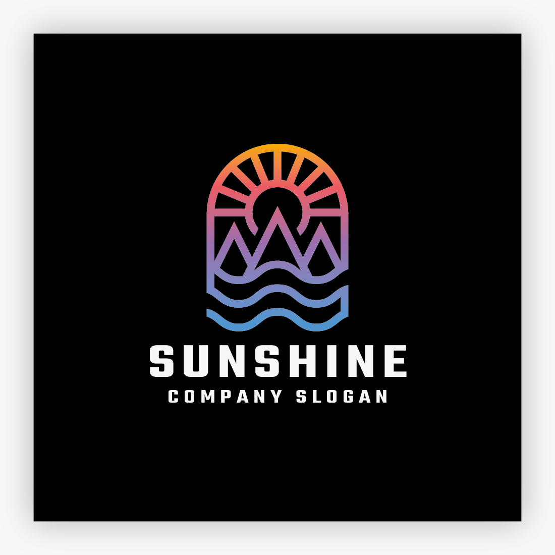 Sun Shine Nature Summer Logo cover image.