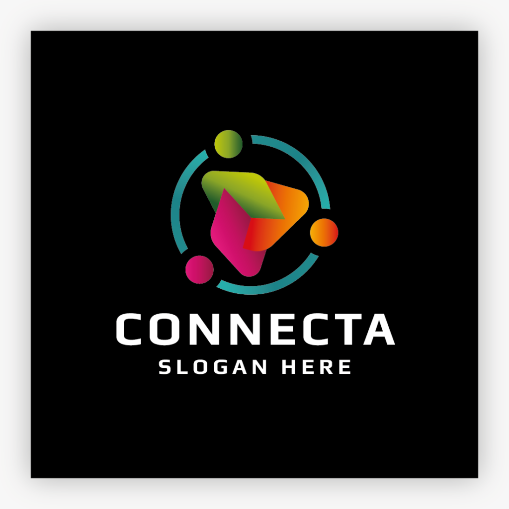 Connection Interaction Logo Interaction - Connection Technologies Logo - MasterBundles
