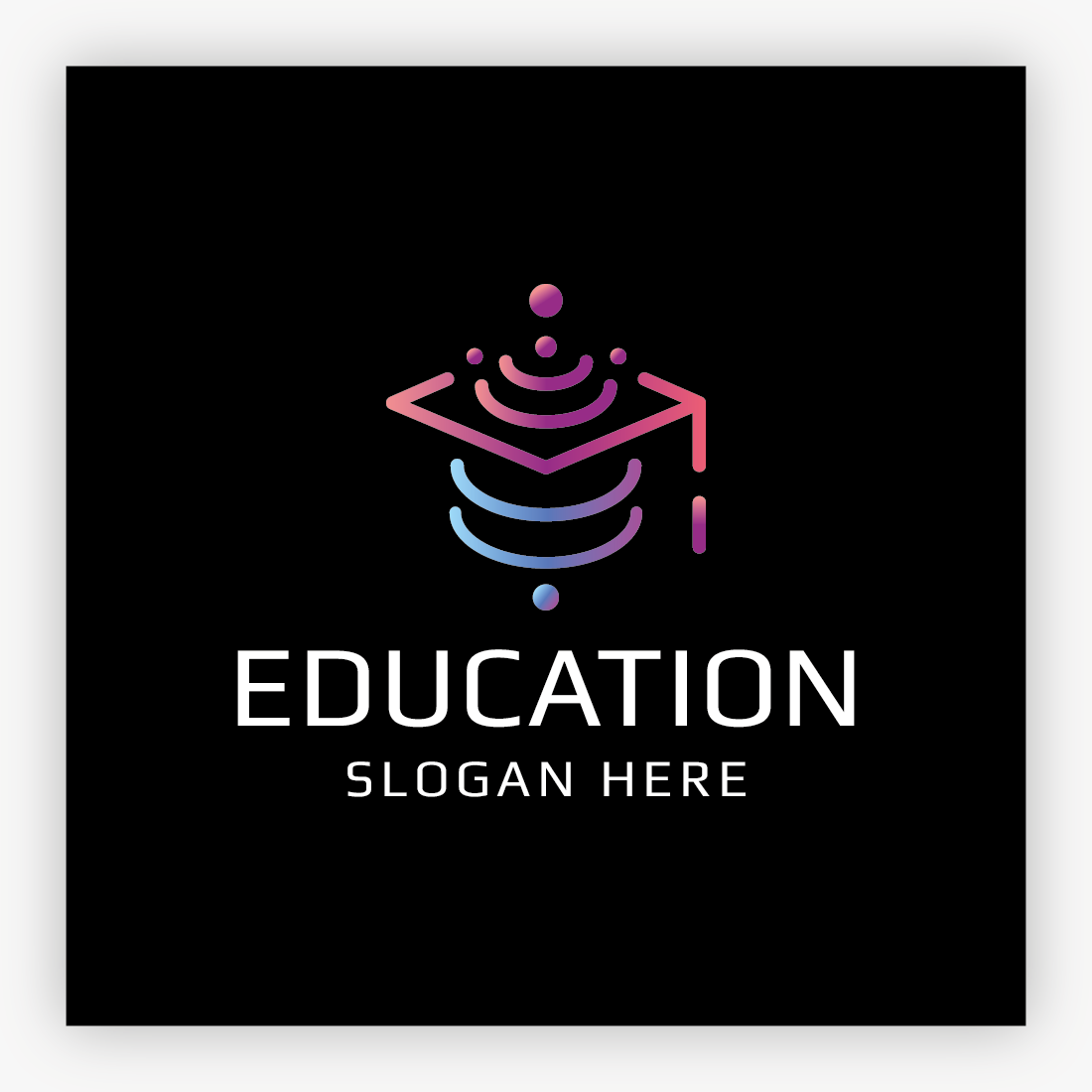 Online Digital Education Logo cover image.