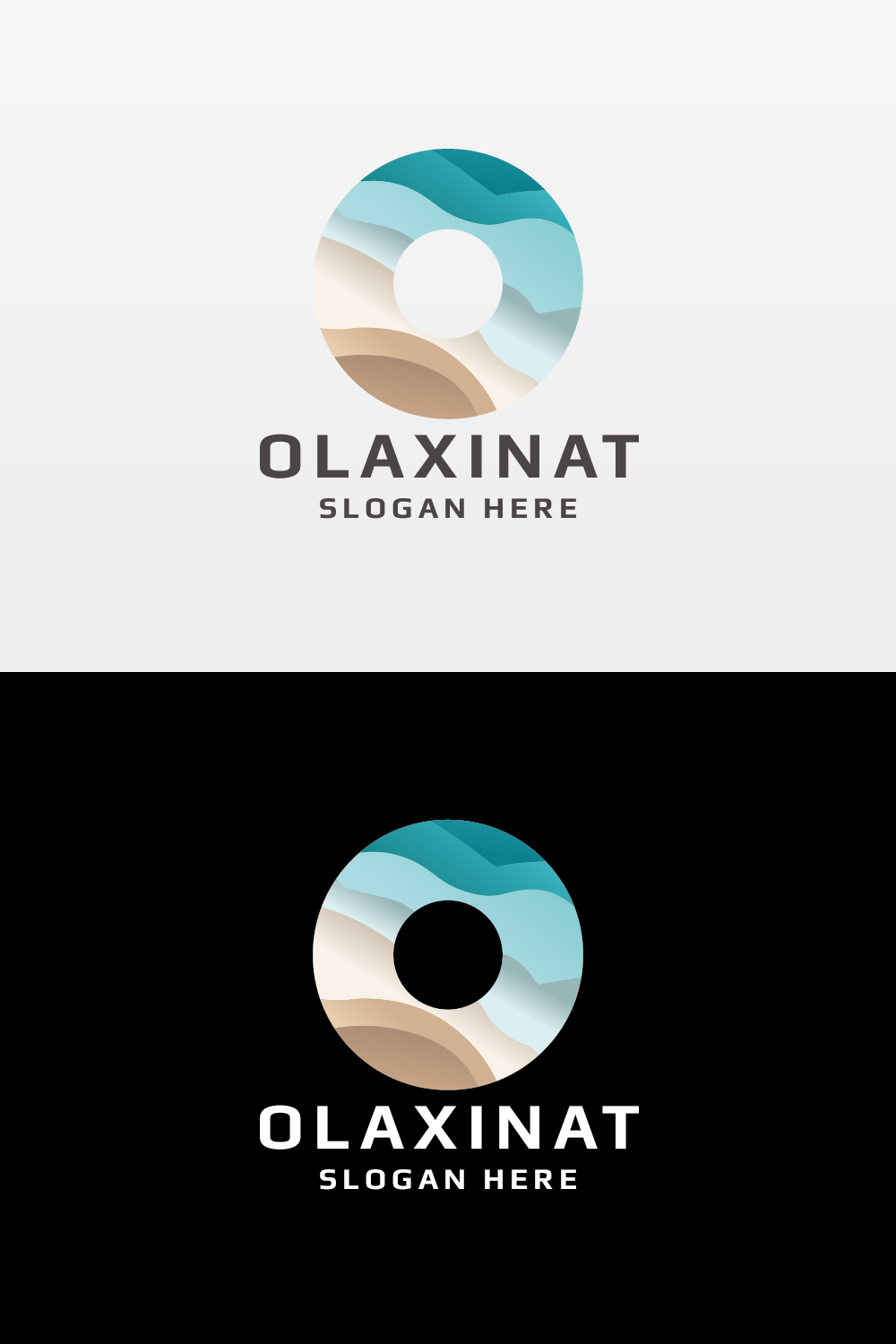 Olaxinat Letter O Logo pinterest preview image.