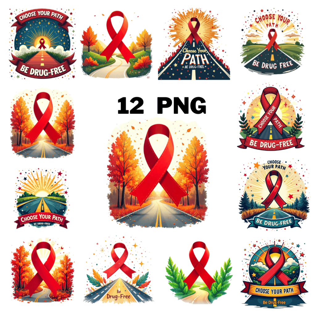 Red Master Ribbon Red ribbons with Path Sublimation Clipart - MasterBundles