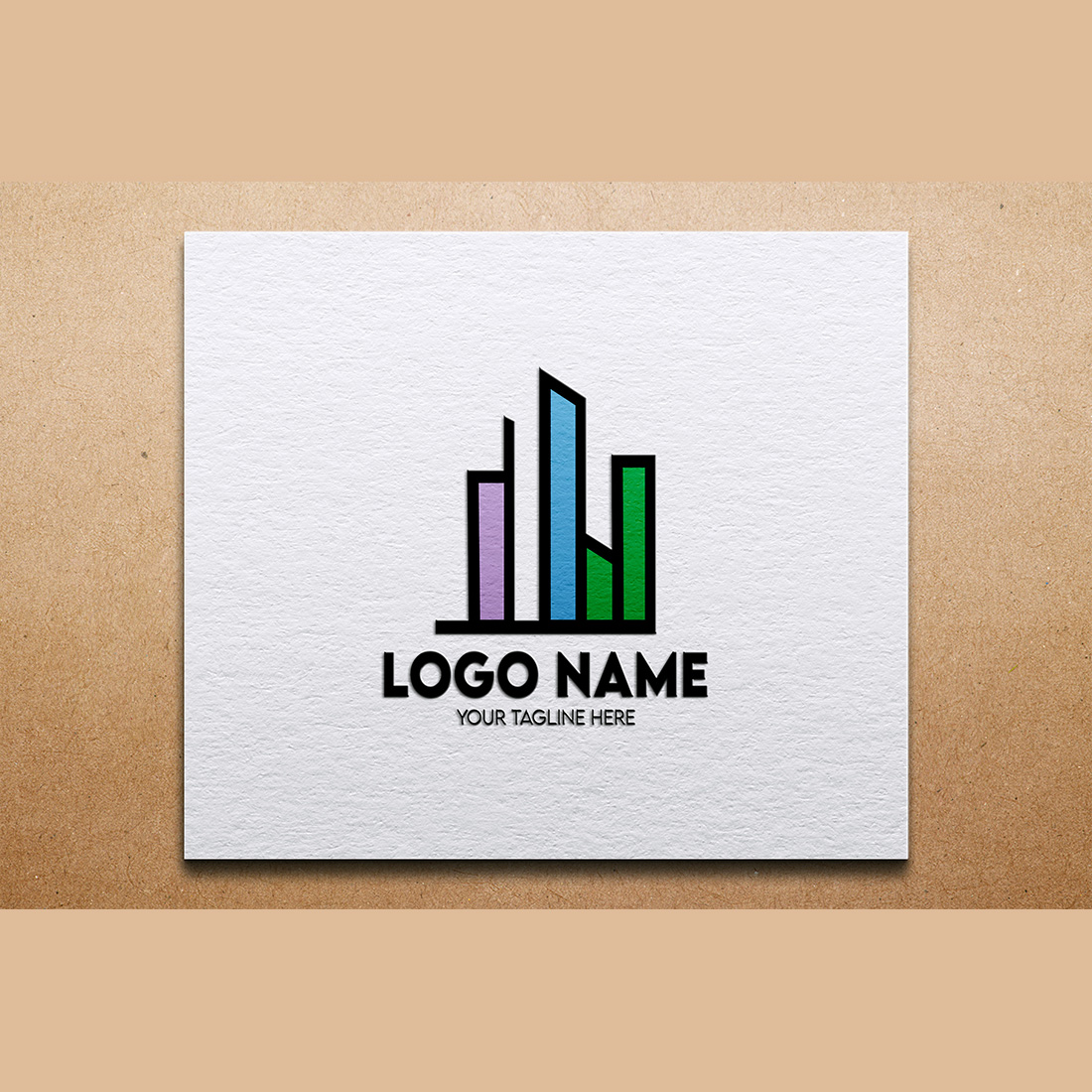 Modern Minimalist Tech Start-up Logo Design for Businesses With AI Chipset Sign, Professional Creative Artificial Intelligence Start-up Luxury Elegant Gradient Monogram Logo Design for Brands Companies preview image.