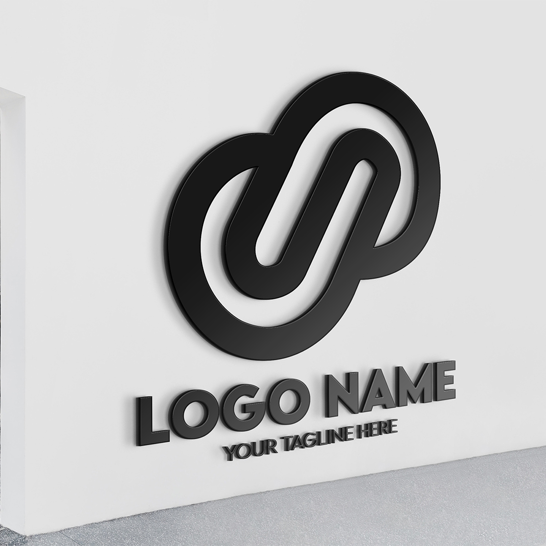 Modern Minimalist Tech Start-up Logo Design for Businesses With AI Chipset Sign, Professional Creative Artificial Intelligence Start-up Luxury Elegant Gradient Monogram Logo Design for Brands Companies preview image.