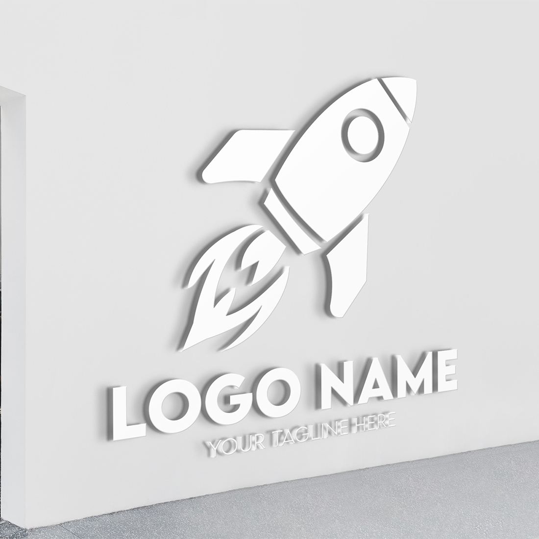 Modern Minimalist Tech Start-up Logo Design for Businesses With AI Chipset Sign, Professional Creative Artificial Intelligence Start-up Luxury Elegant Gradient Monogram Logo Design for Brands Companies preview image.