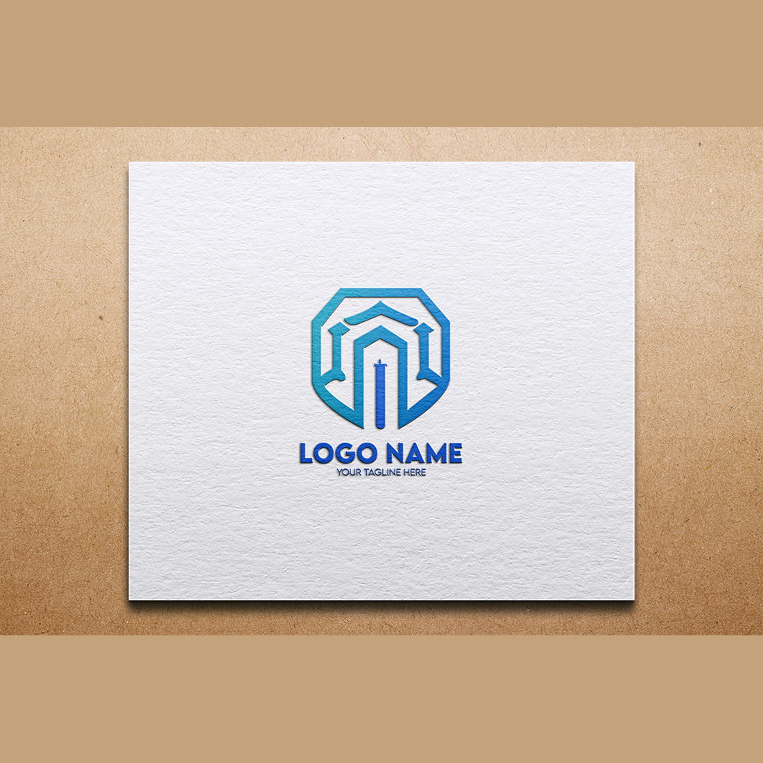 Modern Minimalist Tech Start-up Logo Design for Businesses With AI Chipset Sign, Professional Creative Artificial Intelligence Start-up Luxury Elegant Gradient Monogram Logo Design for Brands Companies preview image.