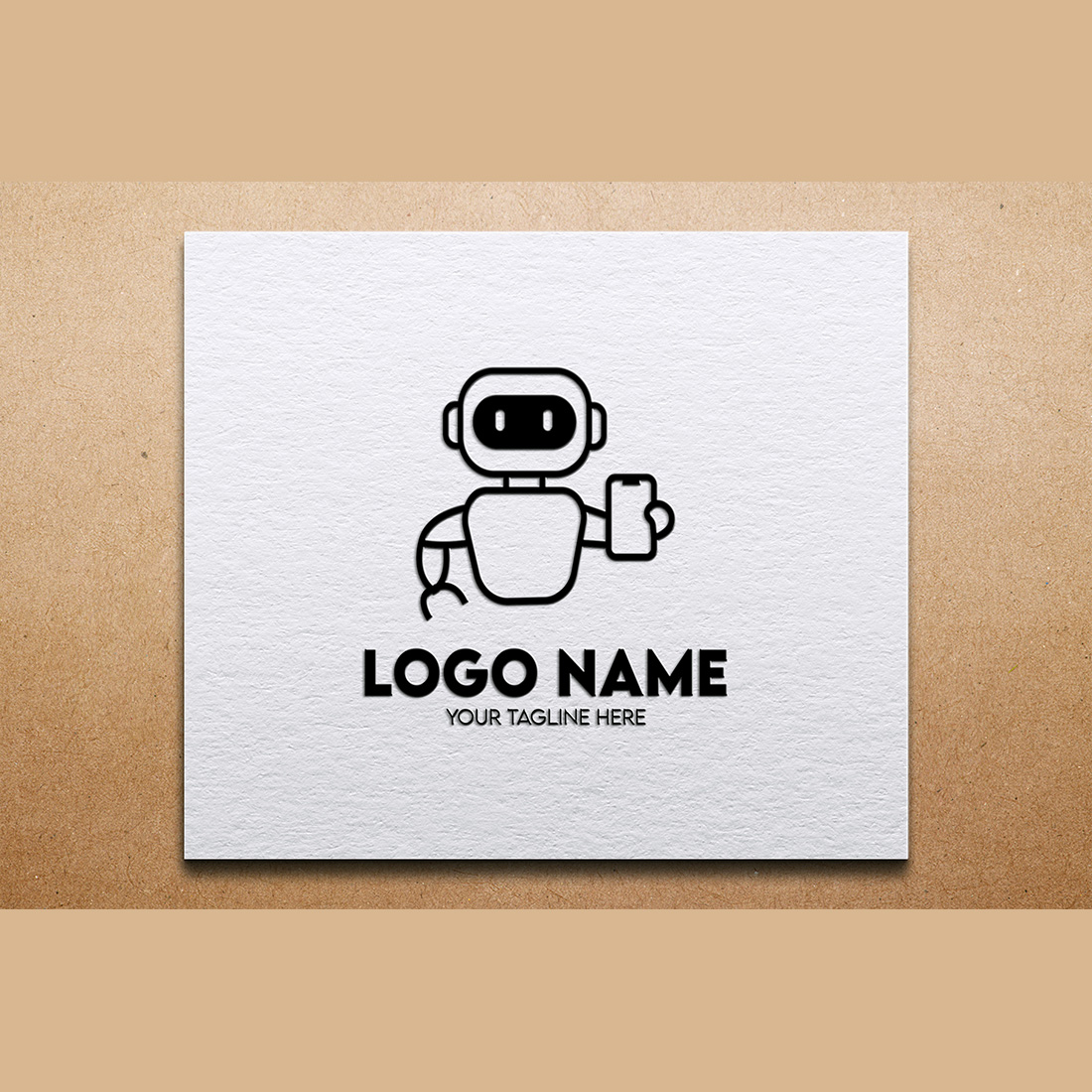 Modern Minimalist Tech Start-up Logo Design for Businesses With AI Chipset Sign, Professional Creative Artificial Intelligence Start-up Luxury Elegant Gradient Monogram Logo Design for Brands Companies preview image.