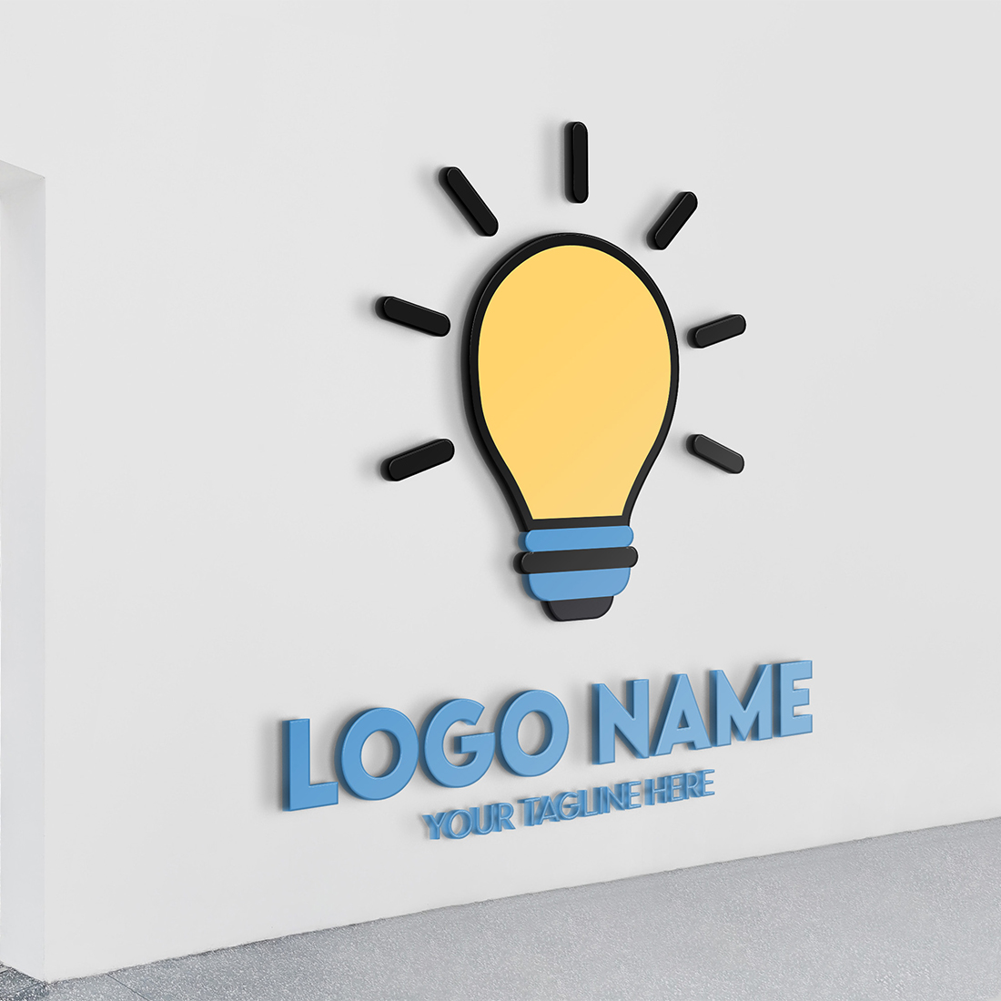 Modern Minimalist Tech Start-up Logo Design for Businesses With AI Chipset Sign, Professional Creative Artificial Intelligence Start-up Luxury Elegant Gradient Monogram Logo Design for Brands Companies preview image.