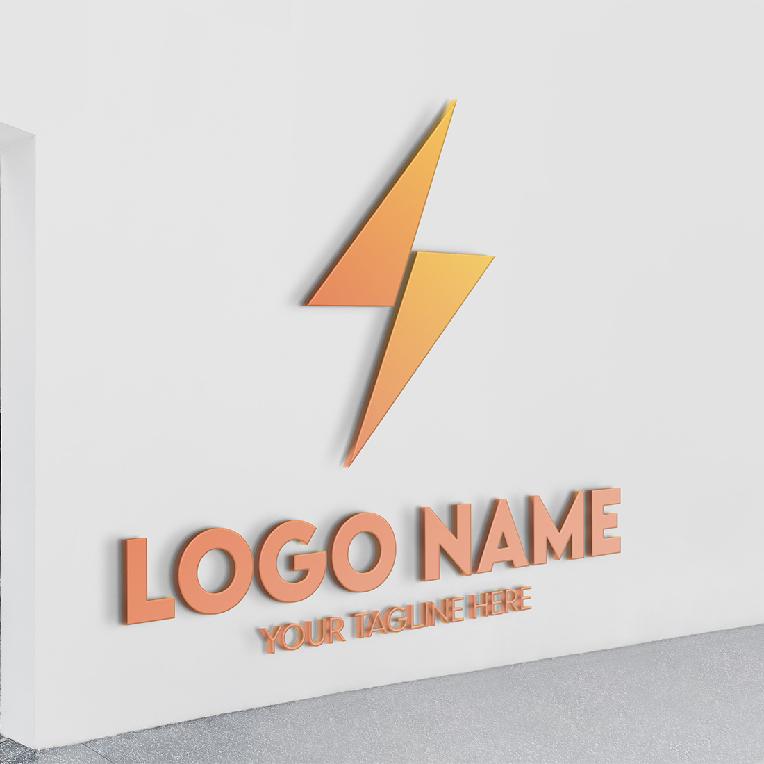 Modern Minimalist Tech Start-up Logo Design for Businesses With AI Chipset Sign, Professional Creative Artificial Intelligence Start-up Luxury Elegant Gradient Monogram Logo Design for Brands Companies preview image.